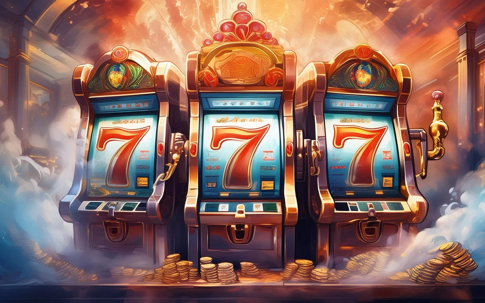 ภาพเกมสล็อตสีสันสดใสสำหรับการสำรวจเกมใน w299
